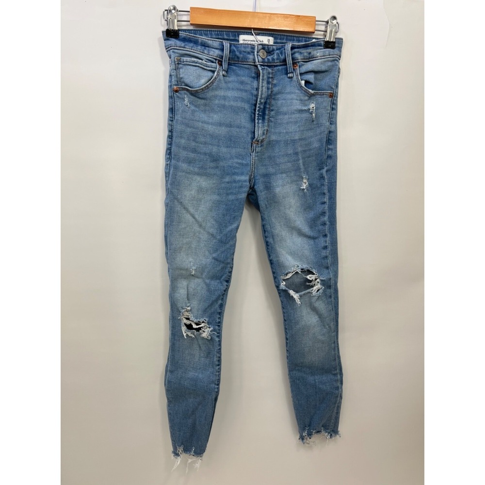 Abercrombie & Fitch High Rise Super Skinny Ankle Womens‎ Size 25/0